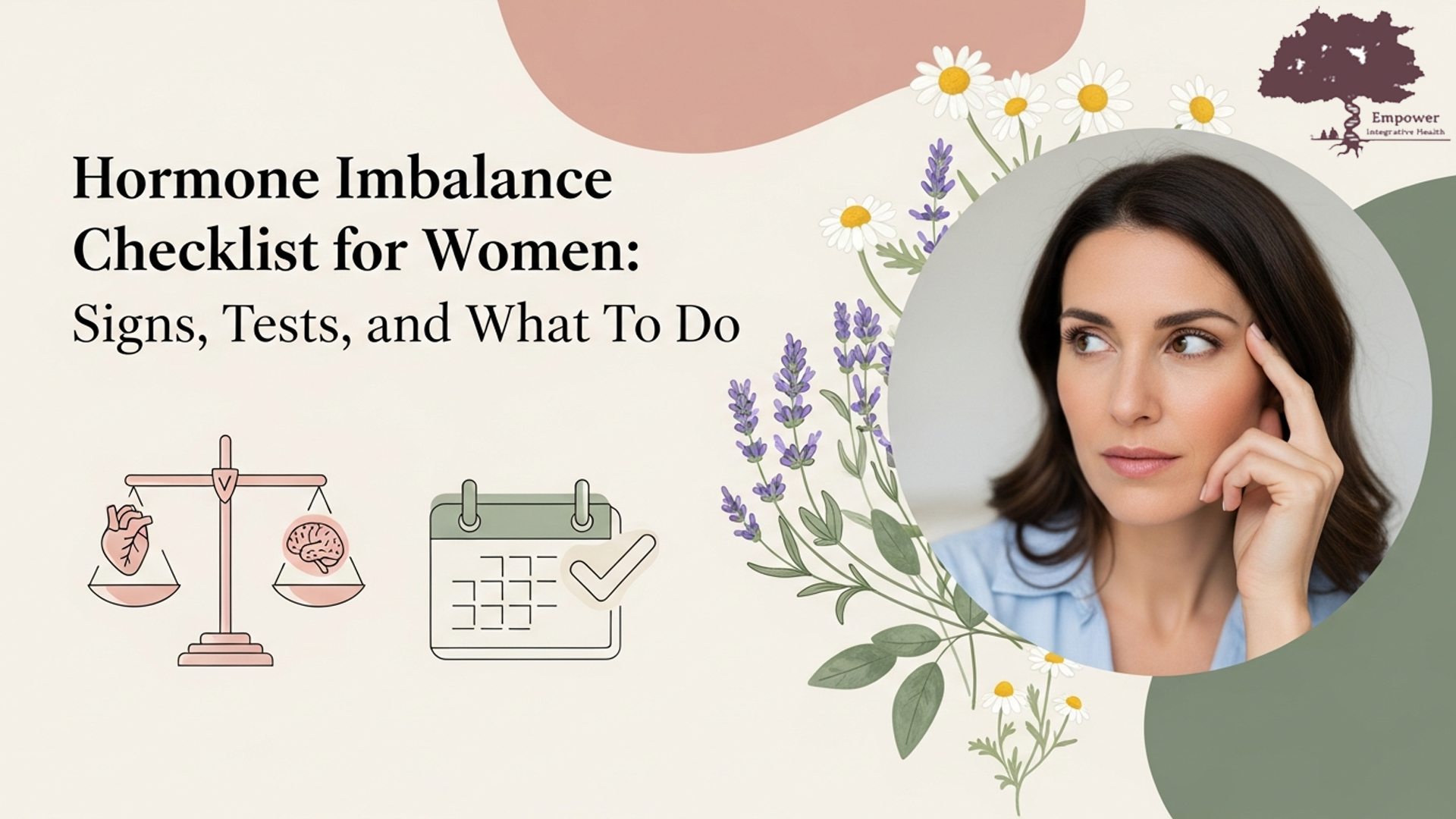 Hormone Imbalance Checklist for Women - Signs, Tests, and What To Do